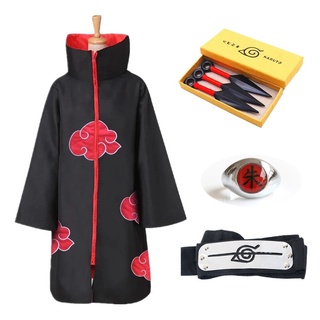 Set 3 món đồ hóa trang nhân vật anime naruto