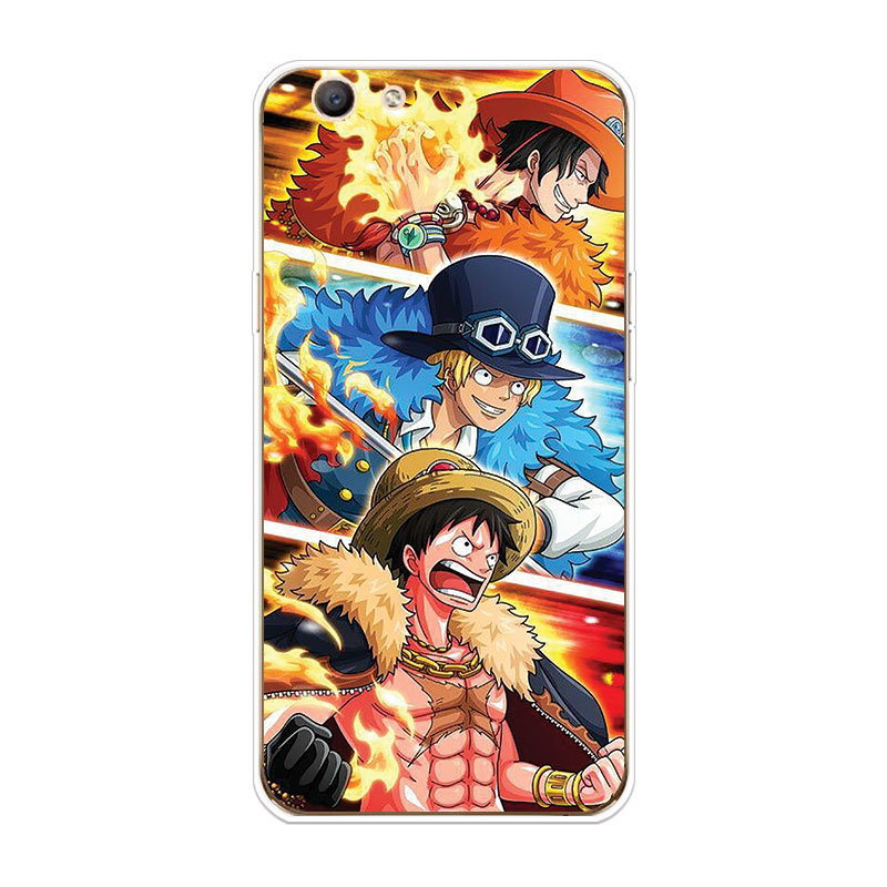 Ốp Lưng Oppo A71 A73 A77 A83 A1 A5X A7X F5 TPU mềm Case One Piece Family portrait