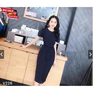 *❣️FREESHIP❣️ Đầm Xoắn Eo  Nana