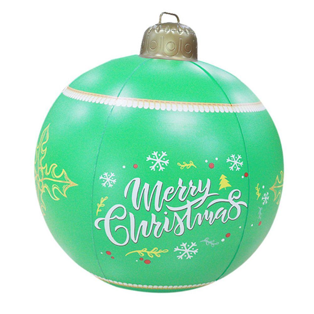 Bóng PVC Bơm Hơi 60cm Trang Trí Giáng Sinh Năm Mới 2022