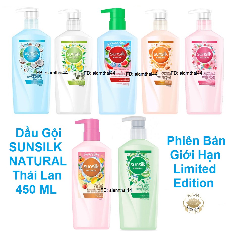 Dầu gội Sunsilk Thái mẫu mới