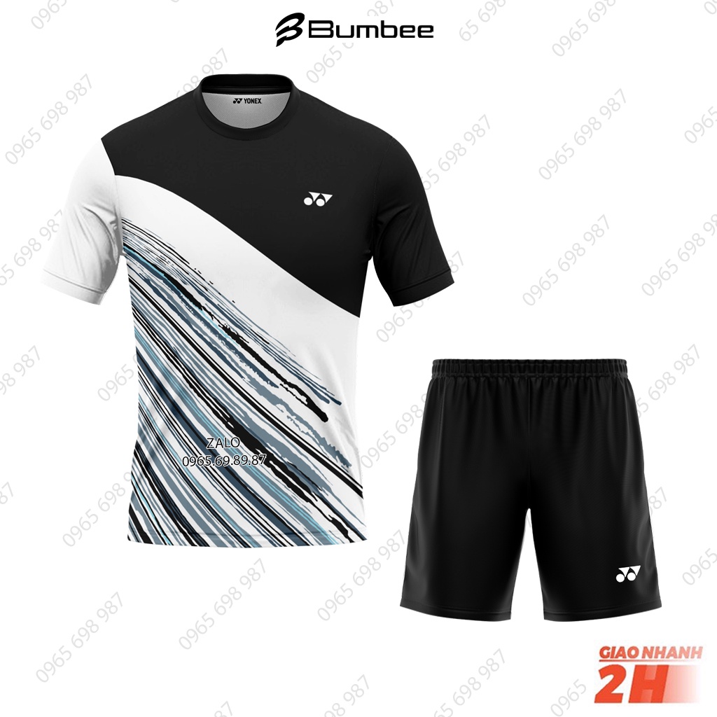 Áo cầu lông tuyển Nhật Bản, áo Yonex chất liệu cao cấp size M L XL XXL