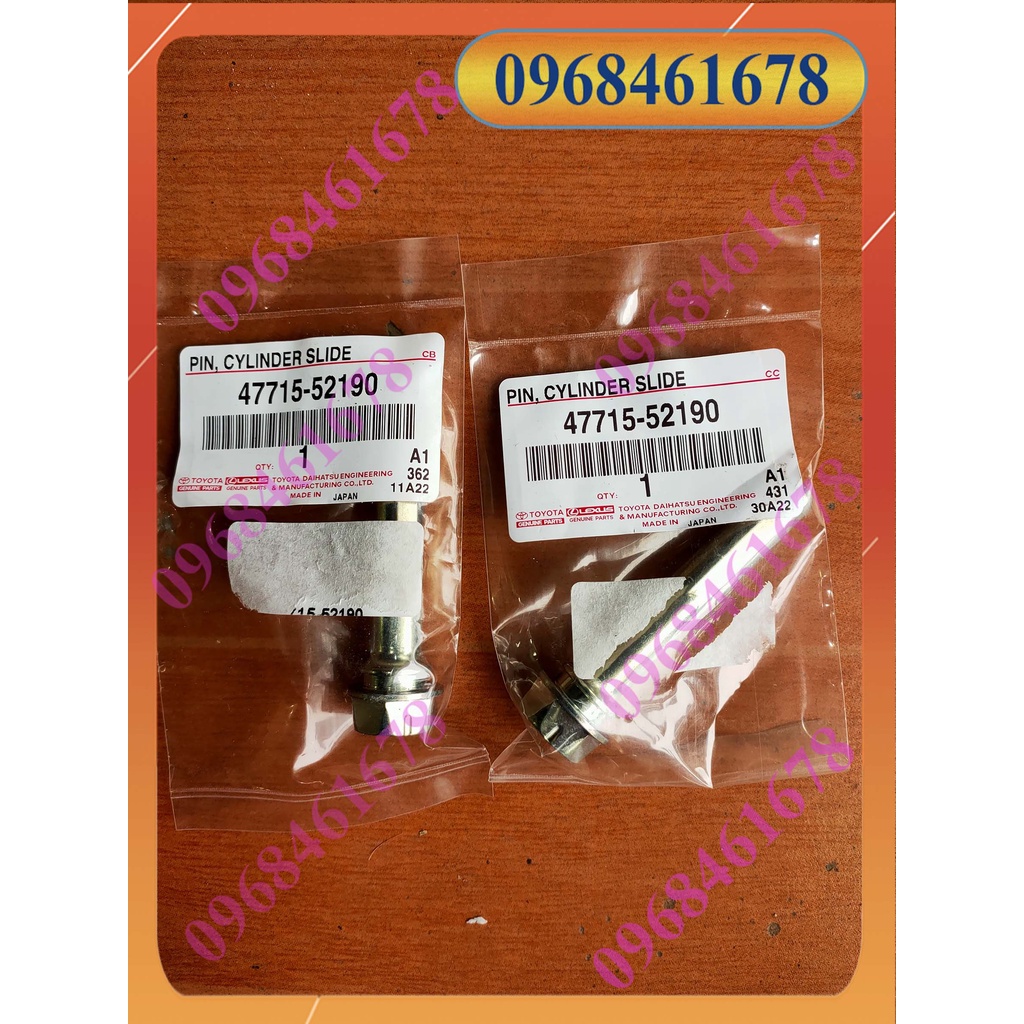 Ắc chốt phanh Vios -Xịn chính hãng