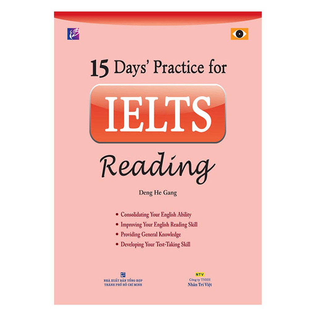 [ Thanh lý] Sách - 15 Days' Practice For Ielts Reading (Tái Bản 2019)