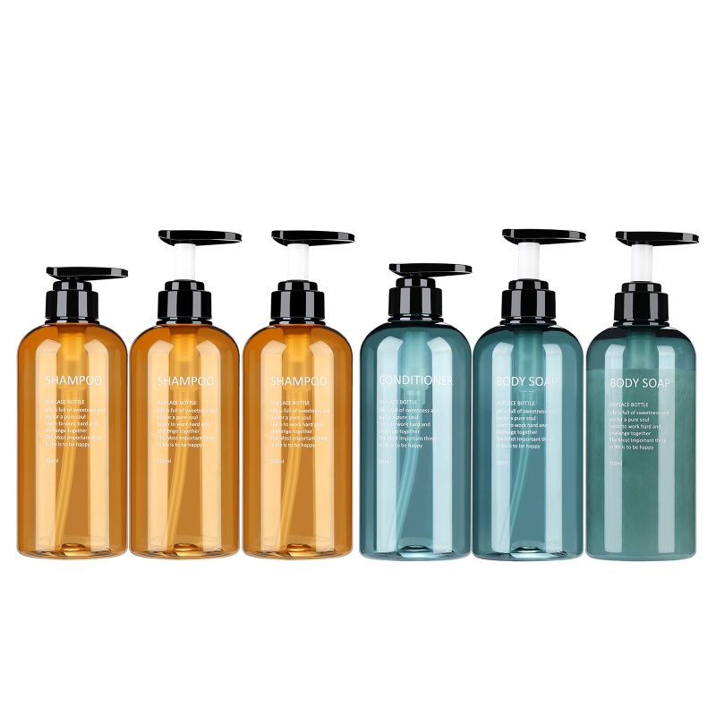 Set 3 Chai Rỗng 300ml Đựng Xà Phòng Dạng Nhấn Tiện Dụng