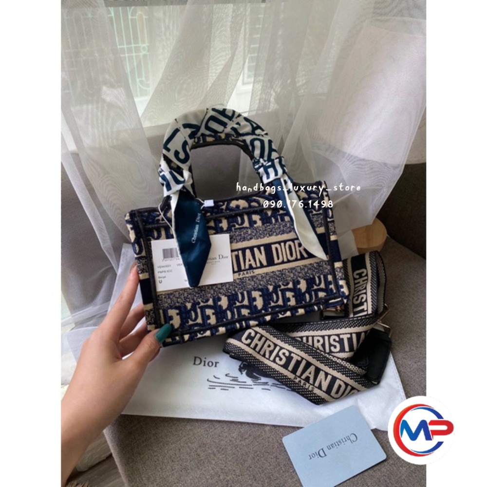 𝑭𝑹𝑬𝑬𝑺𝑯𝑰𝑷  Túi Xách Dáng công sở Di/Or thổ cẩm kèm khăn