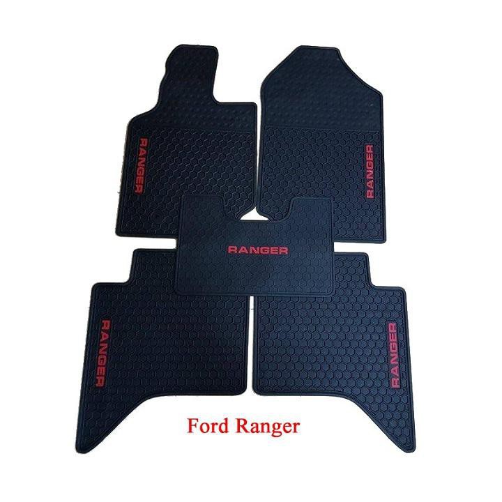 [Hàng nhập khẩu] Thảm sàn, lót sàn cao su 3D cho Ford Ranger