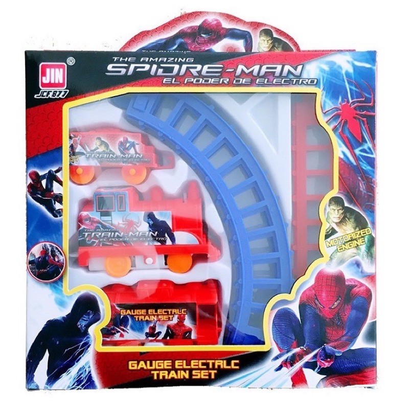 Đường ray tàu hoả 4 toa mini