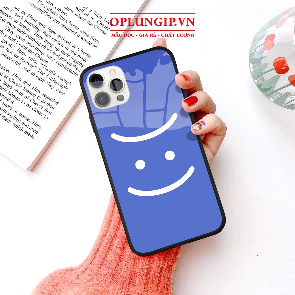Ốp mặt cười cho iphone 14 13 pro max mini 12 pro max mini 6 s plus 7 8 plus X r s max 11 pro max