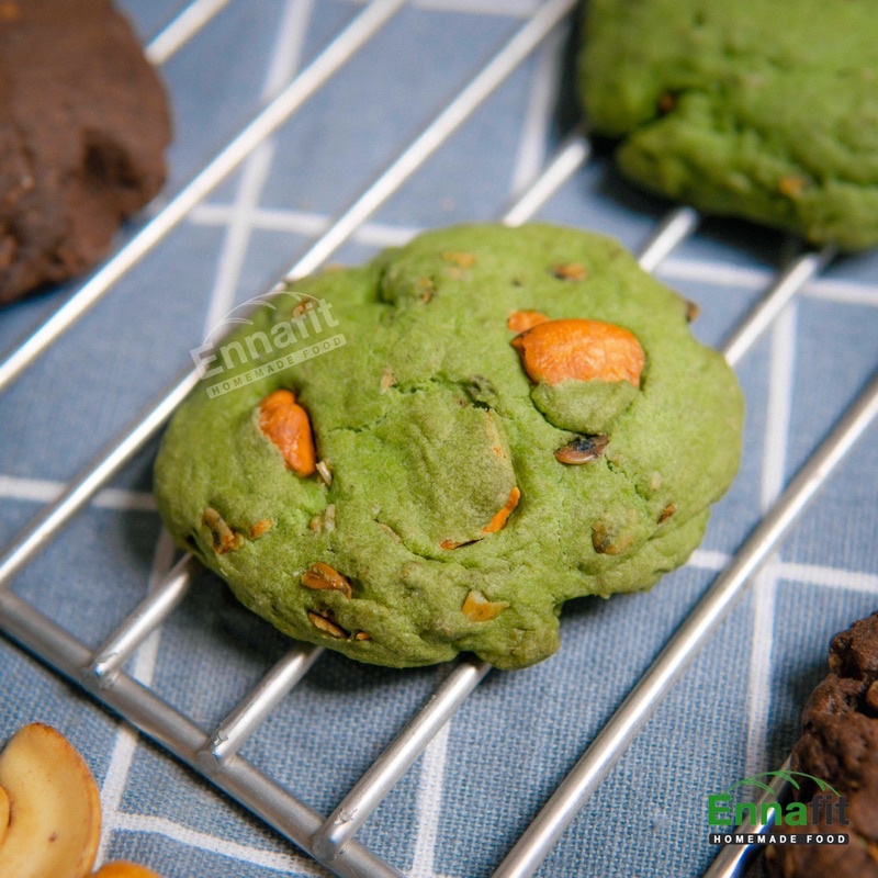 Bánh Cookie yến mạch mix hạt ngũ cốc 500g- ăn kiêng giảm cân không đường