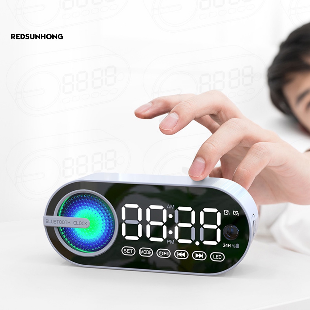 Loa Bluetooth 5.0 Kiêm Đài FM Có Thể Sạc Lại Cho Gia Đình