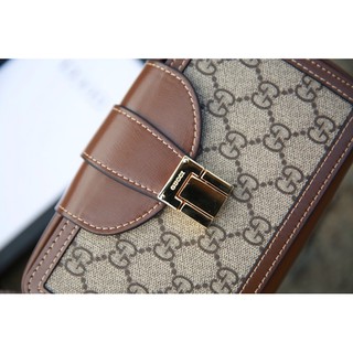 Túi Gucci Claps Closure Da Thật