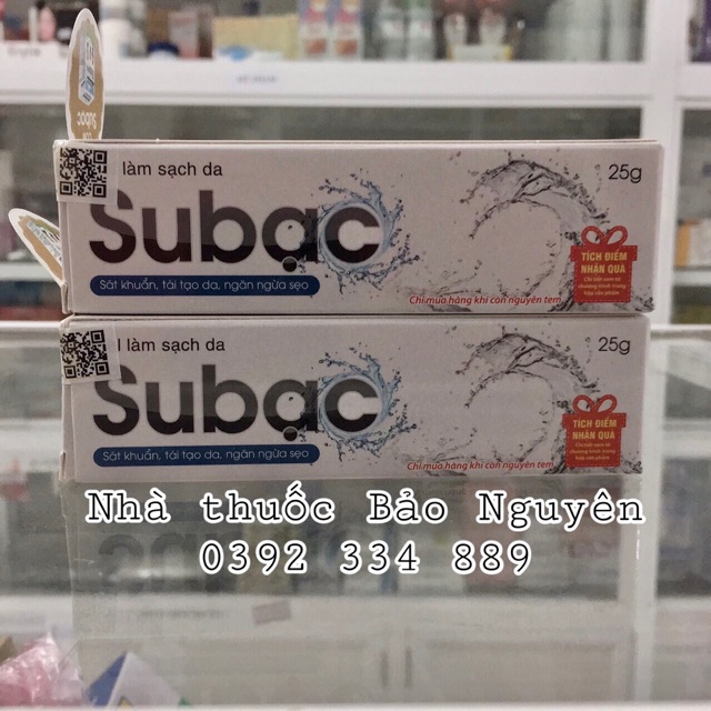 Kem bôi ngoài da Su Bạc