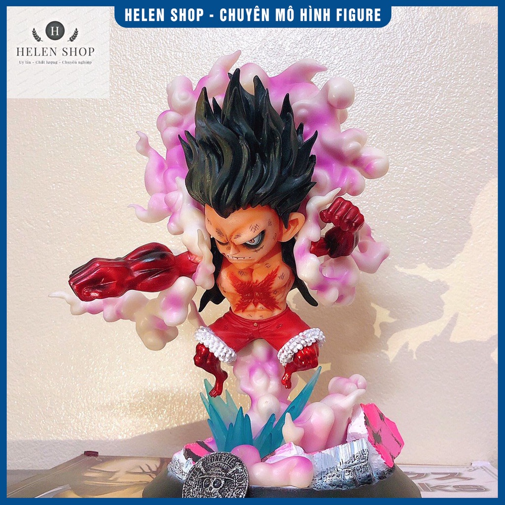 Mô hình Luffy One Piece dạng Gear 4 style Snake Man đỉnh Kout chibi