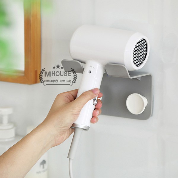 Kệ Treo Máy Sấy Tóc Gắn Tường Đa Năng