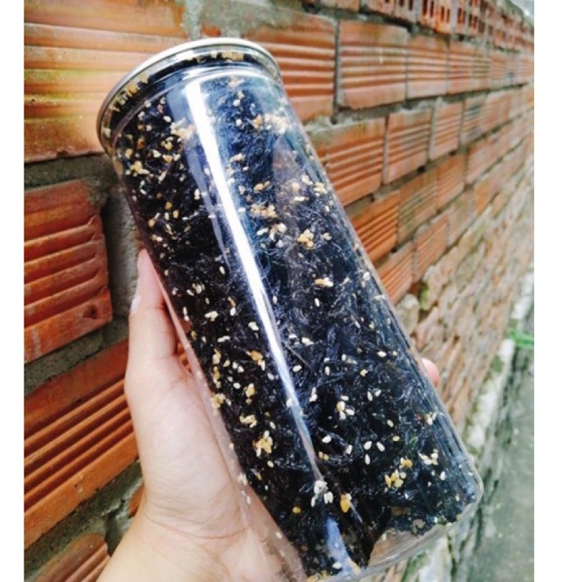 Rong biển cháy tỏi mè