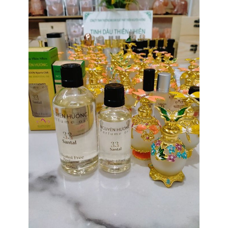 Tinh dầu nước hoa Le Labo Santal 33 nam nữ, lưu hương thơm lâu, treo xe hơi, làm dầu thơm, xông phòng 10ml nhập khẩu Anh