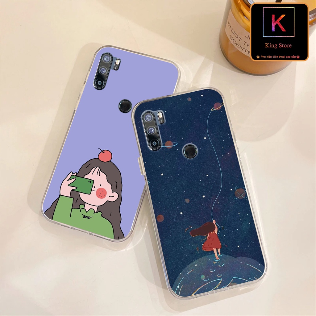 Ốp lưng Vsmart Active 1 - Active 1 Plus - Active 3 - Ốp Vsmart in hình bé gái cute