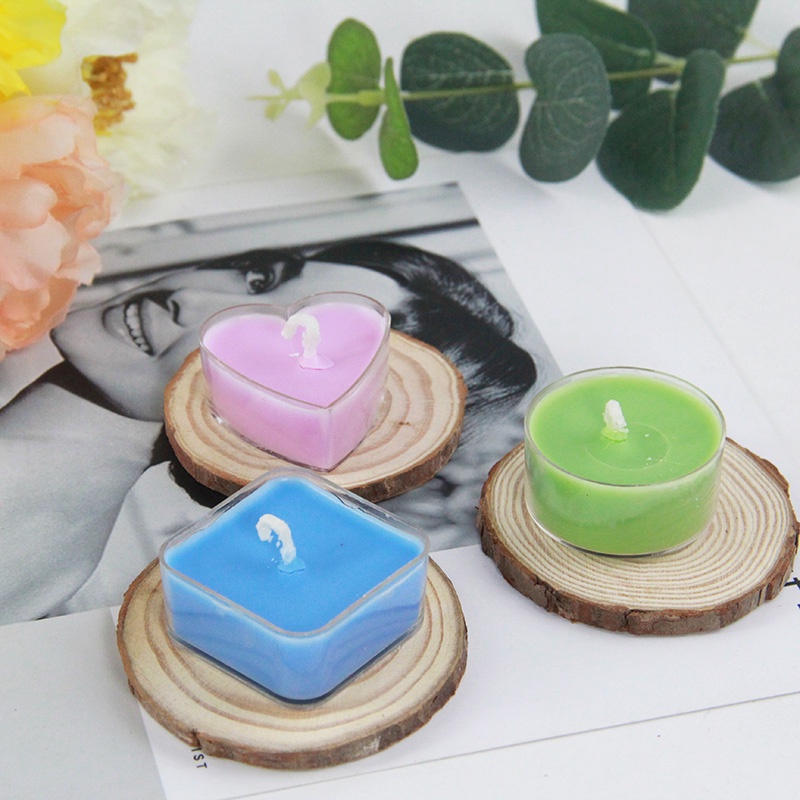 Đế Gỗ Thông Lót Ly Nến Thơm - Trang Trí Decor Vintage - Vẽ Tranh - Phụ Kiện Làm Nến Thơm Handmade