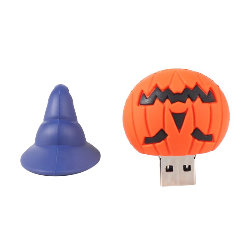 Ổ Đĩa Flash Usb 2.0 Tốc Độ Cao Hình Quả Bí Ngô Halloween