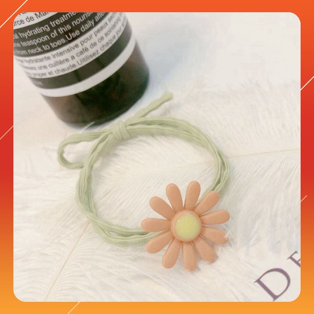 Dây buộc tóc hoa cúc đẹp CT04
