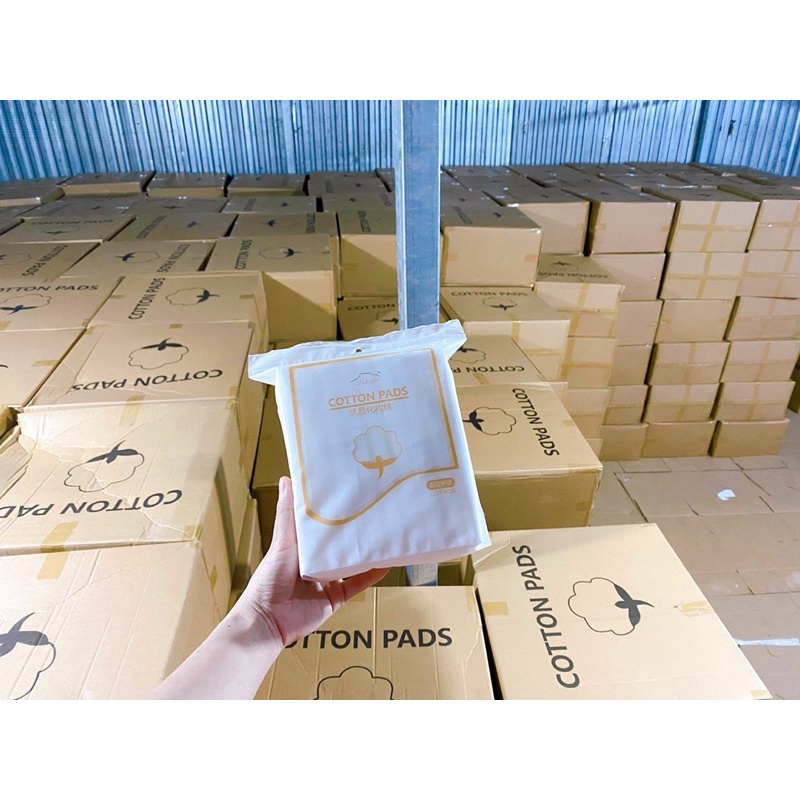 Bông tẩy trang COTTON PADS 222 miếng hàng nội địa trung