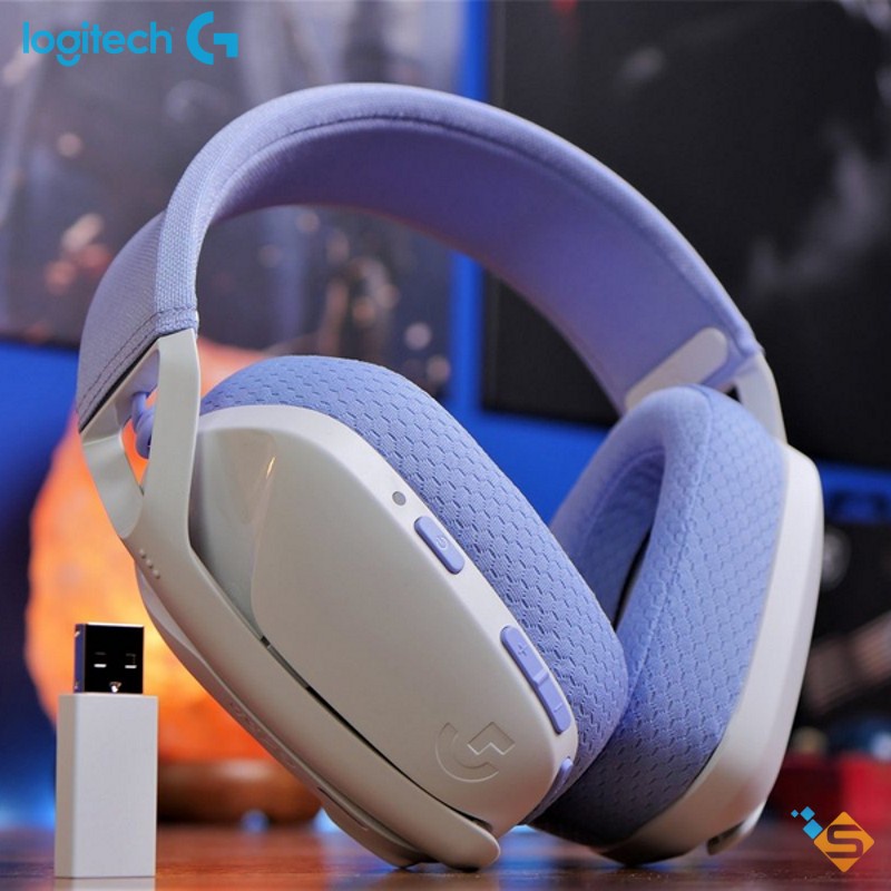 Tai Nghe Game Logitech G435 Không Dây Siêu Nhẹ LightSpeed Wireless White - Bảo Hành Chình Hãng 2 Năm