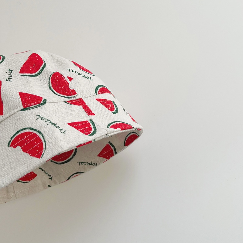 Nón Bucket Chất Liệu Cotton Mềm Mại Thời Trang Xuân Hè Cho Bé