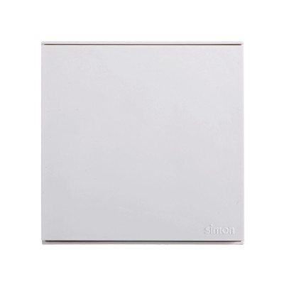 Mặt che trơn ổ cắm điện vuông cao cấp Simon-Tây Ban Nha Simon Series E6 721000 (trắng)