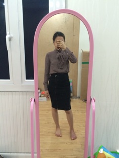 áo sơ mi zara chấm bi (sẵn hàng)