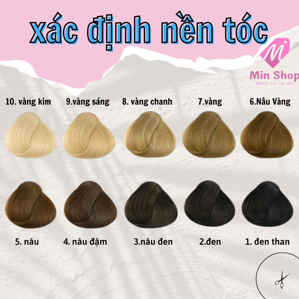 thuốc nhuộm tóc xanh dương,tặng kèm oxy trợ dưỡng và bao tay