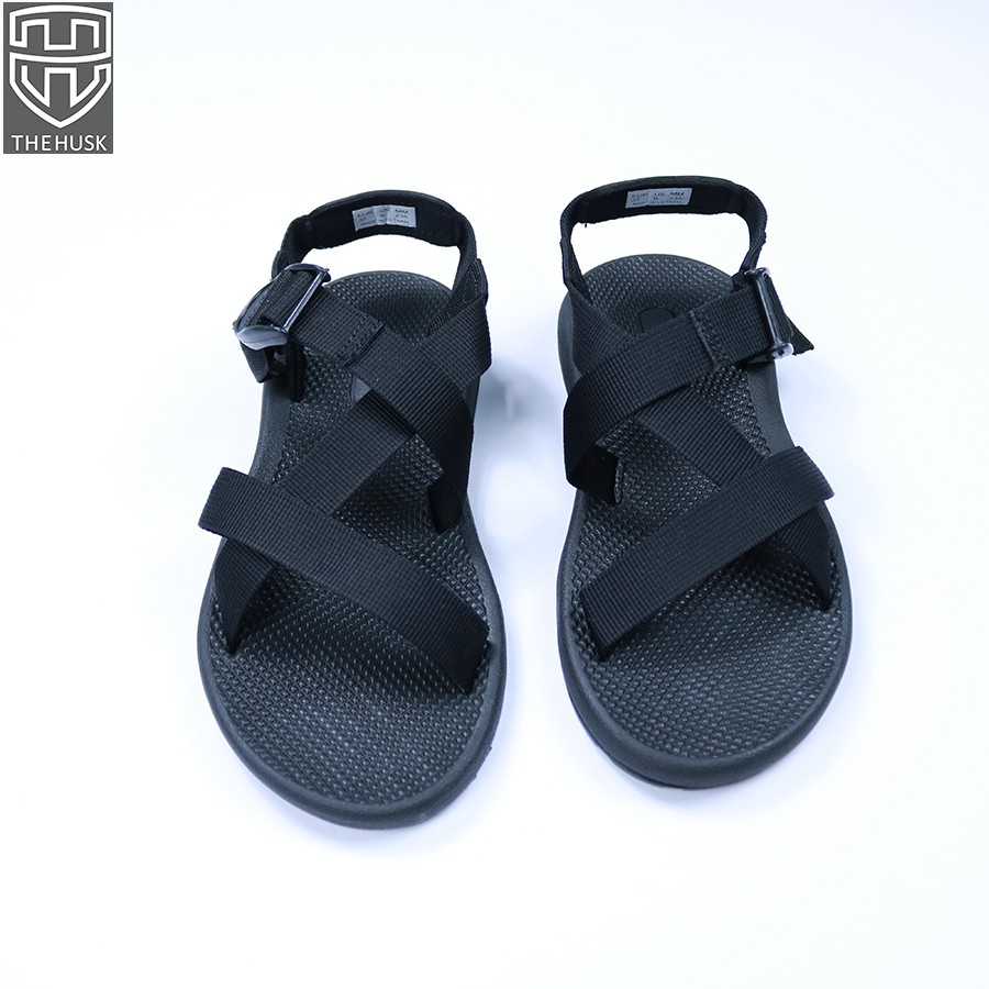 Giày Sandal Nam HuuCuong &amp; TheHusk Quai Chéo Quai Dù Đế Cao Su - TH6