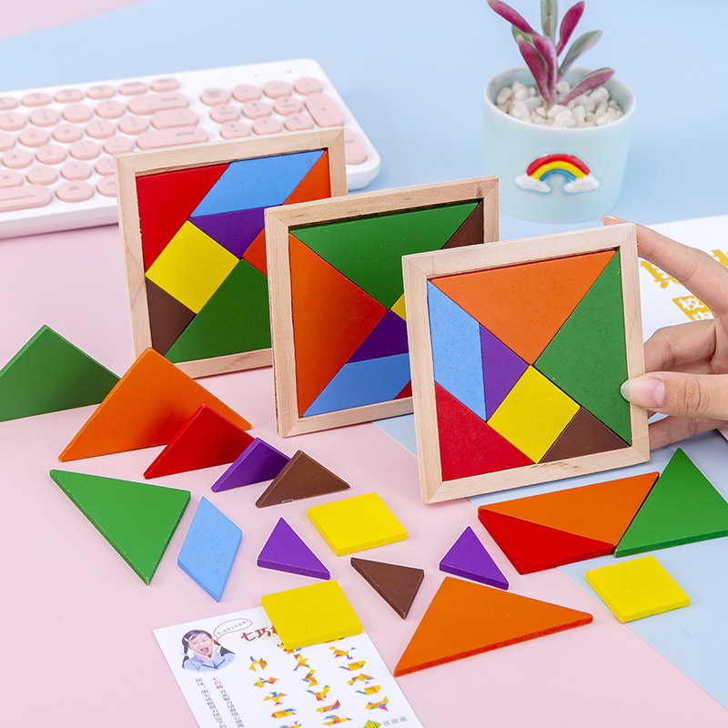 Bộ đồ chơi xếp hình phát triển tư duy cho trẻ em