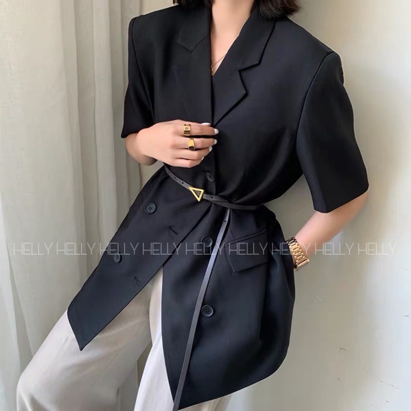 ÁO BLAZER NỮ NGẮN TAY | HELLY SHOP | BigBuy360 - bigbuy360.vn