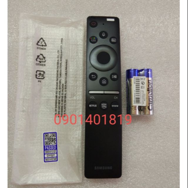 Điều khiển Tivi Samsung đời 2019 có mic (hàng chính hãng mới 100/%)