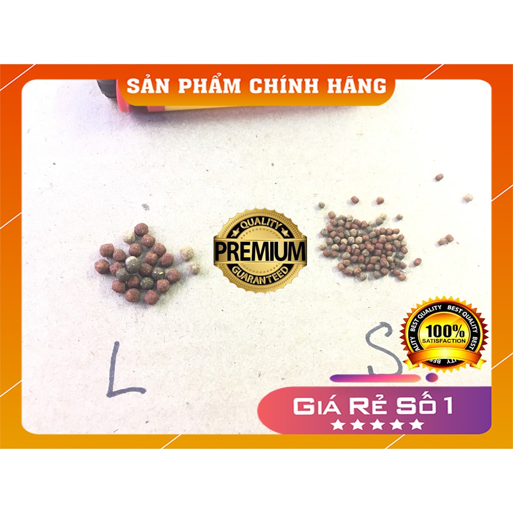 Thức ăn cá la hán Đ&amp;N✅Công thức độc quyền-𝑭𝑹𝑬𝑬𝑺𝑯𝑰𝑷✅thức ăn cho cá la hán kích châu đầu màu  100gr
