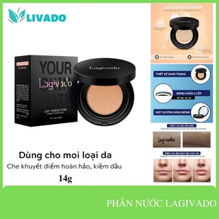 Phấn nước LAGIVADO trang điểm Hàn quốc,che khuyết điểm,kiềm dầu tốt