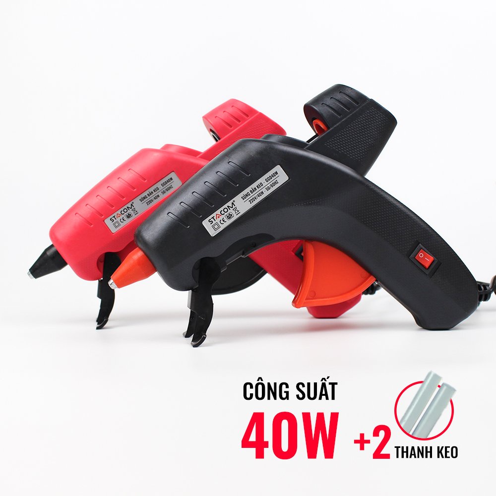 Súng bắn keo STACOM 40 Watts, keo phi 11mm GG040W