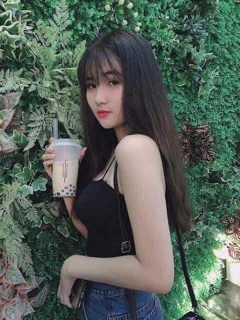 Áo 2 dây sợi bún đen trắng