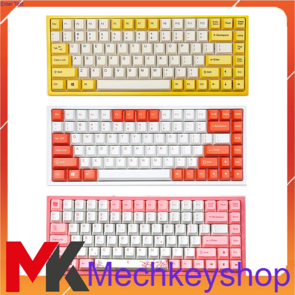 Bộ keycap keycool 84 phím PBT in Dye Sub dùng cho KC84, KQ84, Keychron K2