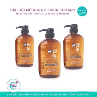 Dầu Gội Mỡ Ngựa Nhật Bản – 600ml