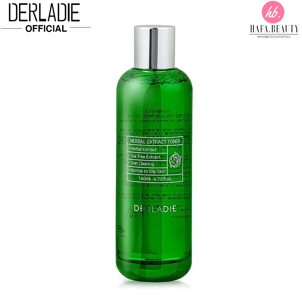 Nước Hoa Hồng Tràm Trà Giảm Mụn Derladie Herbal Extract Toner 140ml