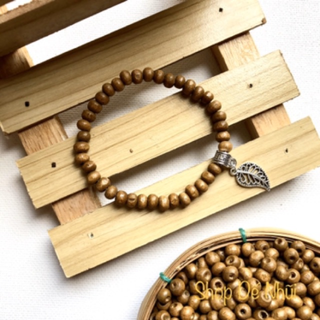 10g Hạt Gỗ 4mm/5mm