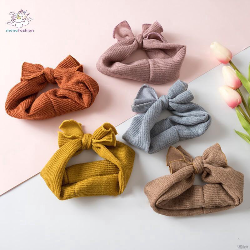 Băng đô co giãn phong cách Hàn Quốc cho bé gái