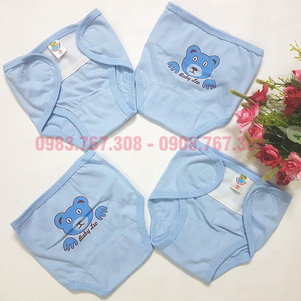 Quần Đóng Bỉm Baby Leo Cho Bé Từ Sơ Sinh Đến Dưới 6kg - Chất Cotton Mềm Mại