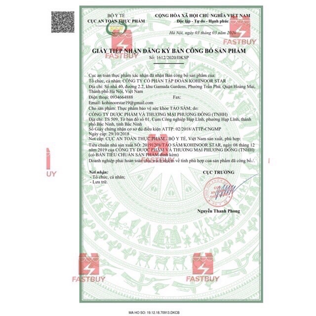 (CHÍNH HÃNG) Tảo Sâm Koohinor Trắng Da - Sạch Nám | BigBuy360 - bigbuy360.vn