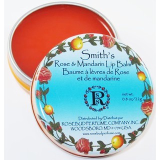[Meoheo] Son dưỡng Rose & Mandarin Lip Balm Rosebud Perfume Co. Smiths