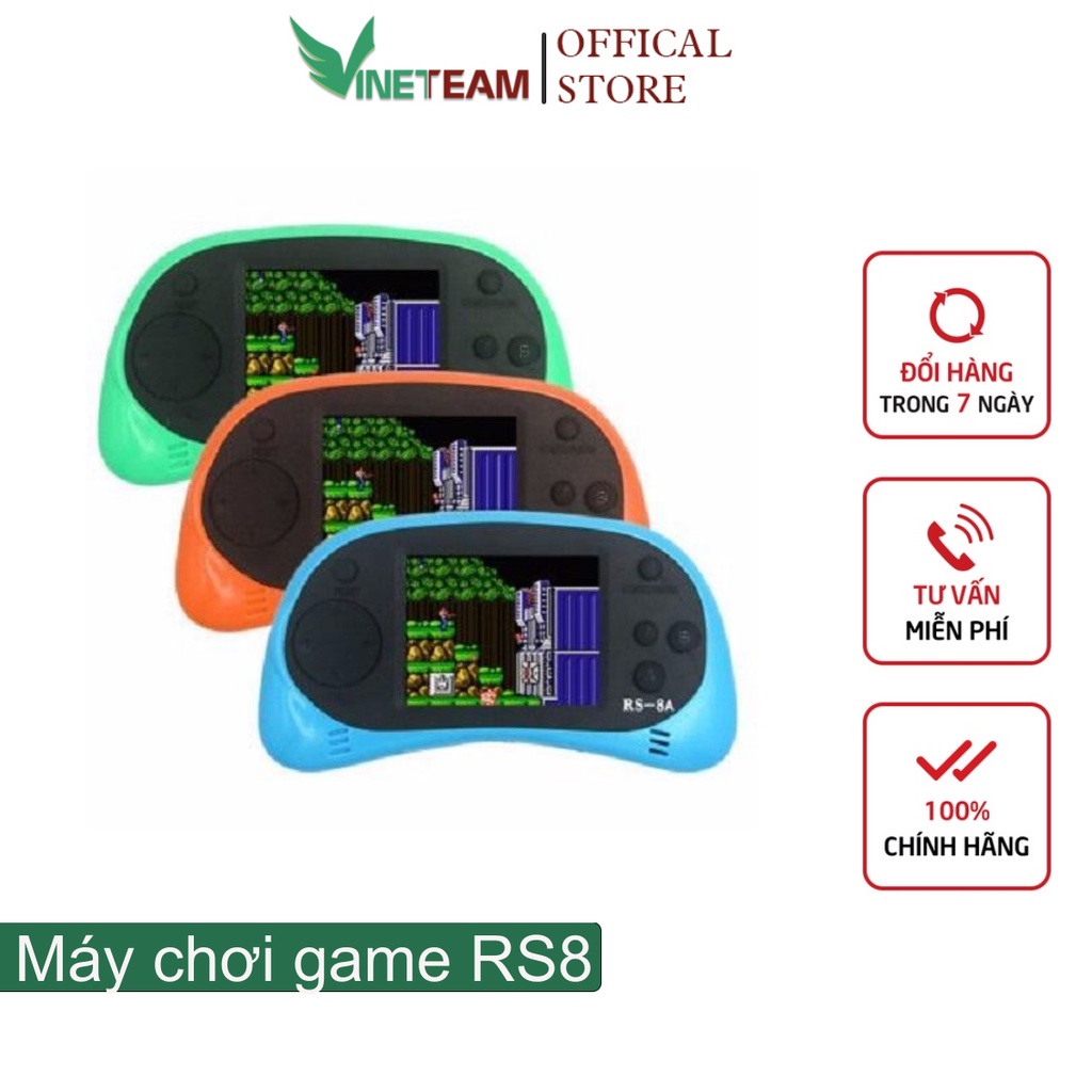 Máy chơi game cầm tay màn hình 2.5 inch Vinetteam rs8 tích hợp 260 games -2093