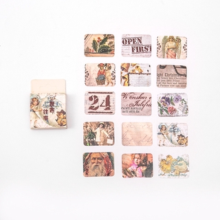 Set 45 Miếng Dán Trang Trí Đa Chúc Năng Phong Cách Retro