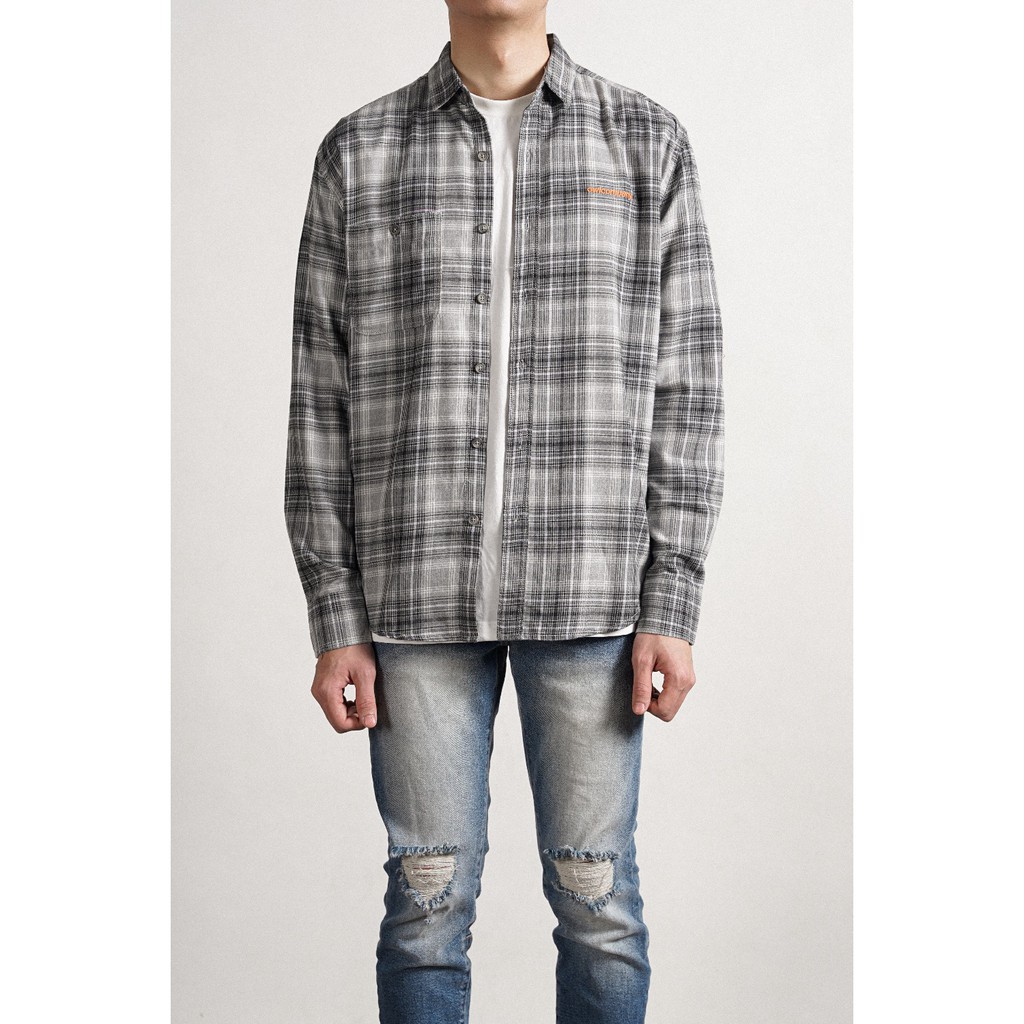 OWL BRAND® Áo sơ mi flannal - OWL160121